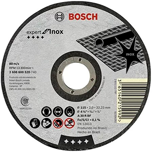 DISCO CORTE 115X1.0X22.2 INOX G60
