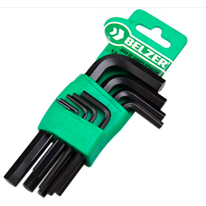 JG CHAVE HEXAG 1.5-10MM 9PC 220407SBR